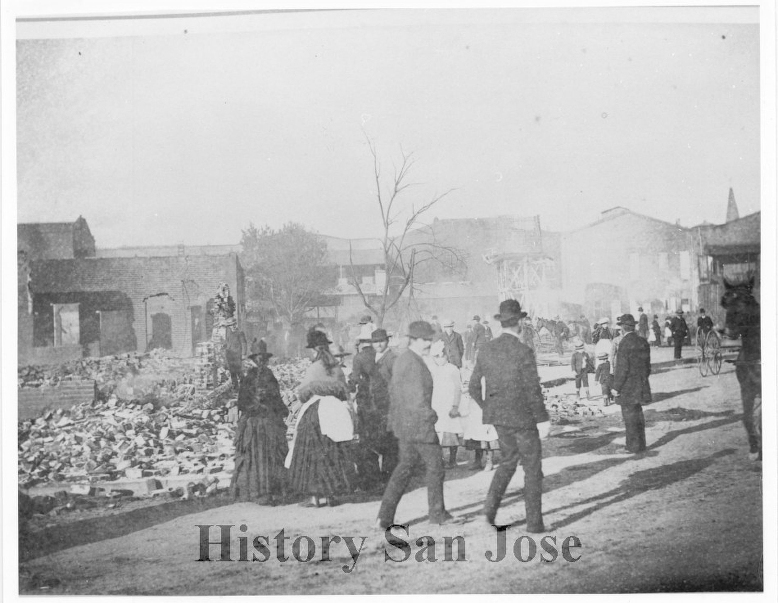1887年纵火毁唐人街  圣何西市长为排华道歉