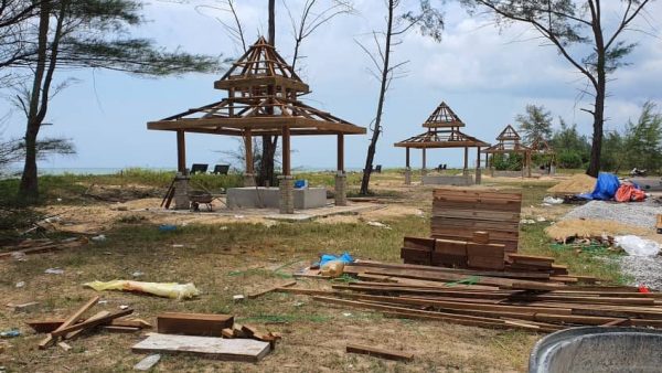 提升工程将竣工   北根峇都16海滩征名