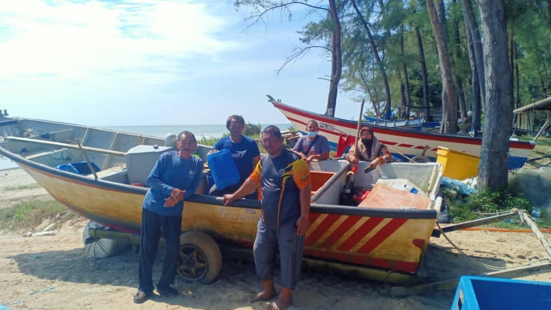 东：三名疑在瓜拉关丹水域失踪的渔民已安全寻获