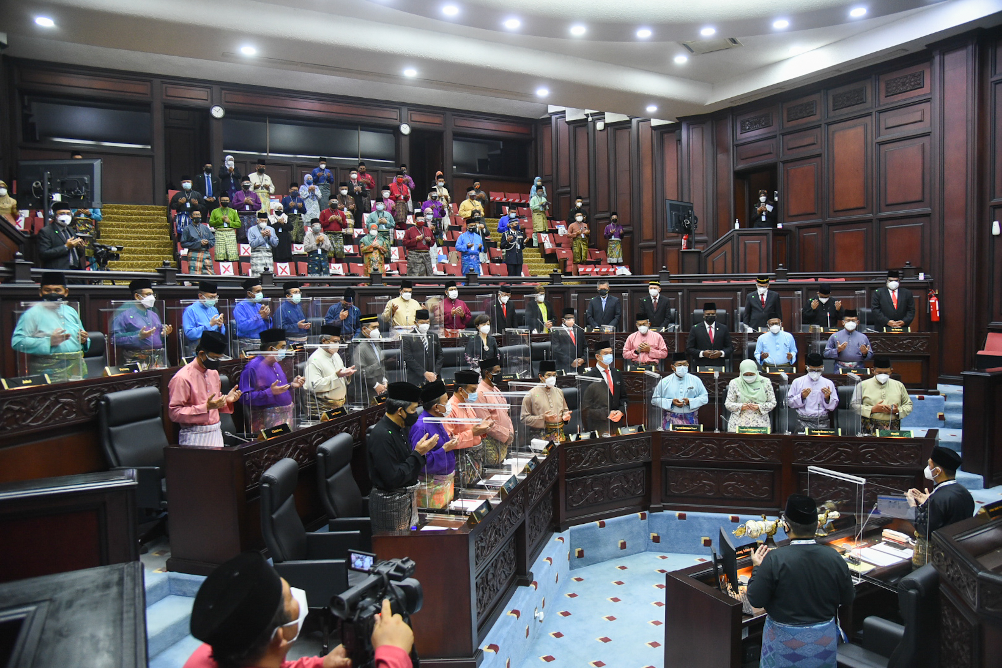 全国版/森今年首次立法议会顺利开幕，36名议员仅1人缺席