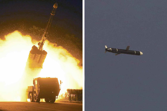 朝鲜试射新型远程巡航导弹　 击中1500公里外目标