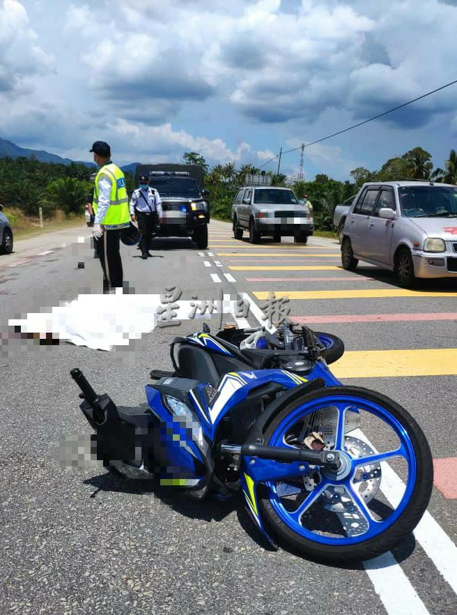 东：劳勿警员骑士撞摩托跌翻复被巴士撞毙