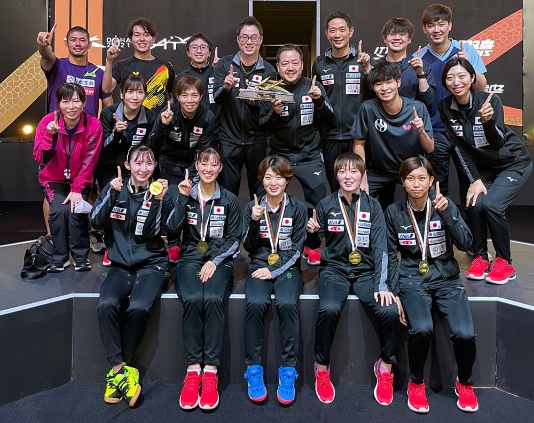 亚洲乒乓女团赛 日本横扫韩国夺冠