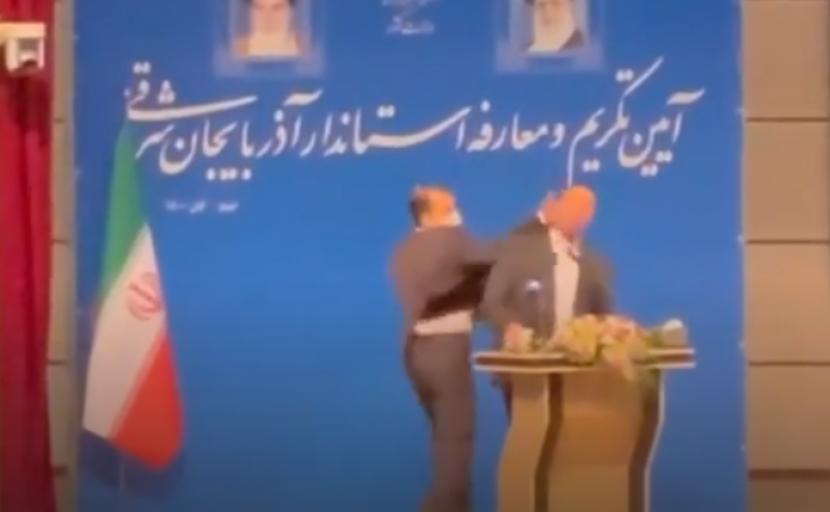 伊朗／新省长就职演讲 直接被人呼一巴掌  
