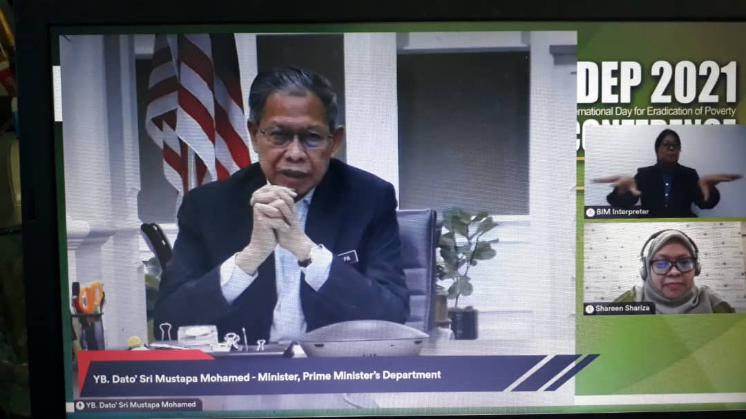 慕斯达法：政府承诺消除马来西亚赤贫问题