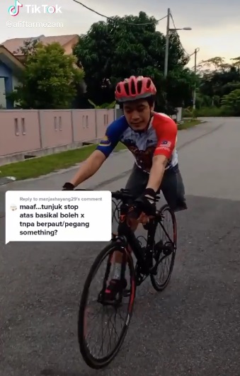 断脚男单脚骑自行车25公里 “没有什么是不可能的！”