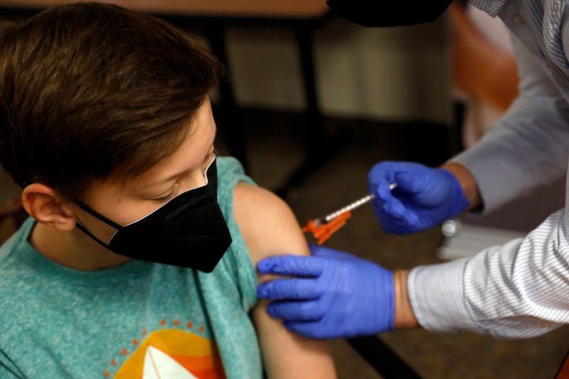 白宫公布计划为5至11岁儿童接种疫苗　料数周内获批