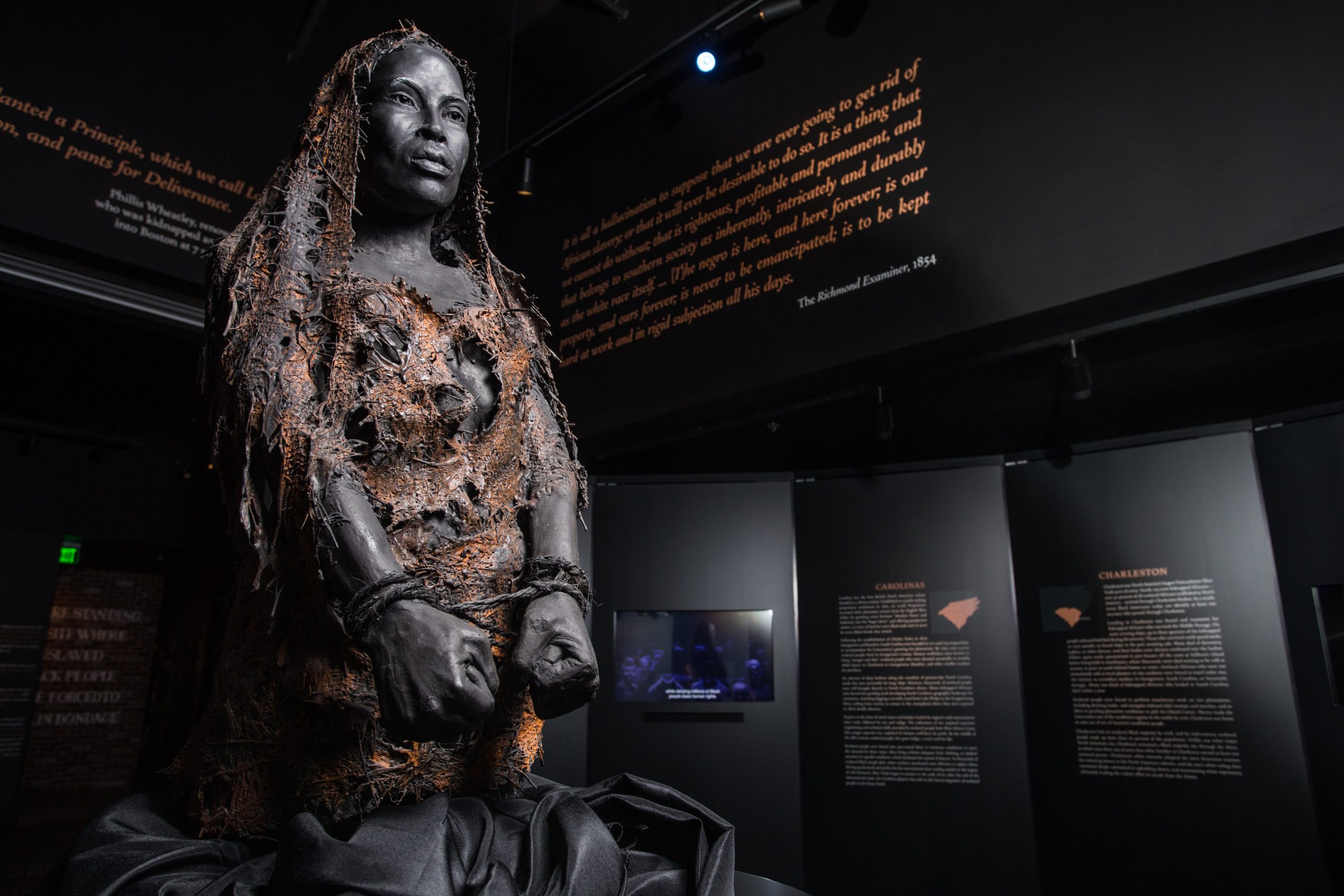 美国／思种族主义 展示奴隶制博物馆开幕