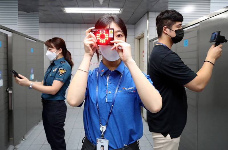 韩国／女教师厕所安装针孔摄影机 小学校长被捕