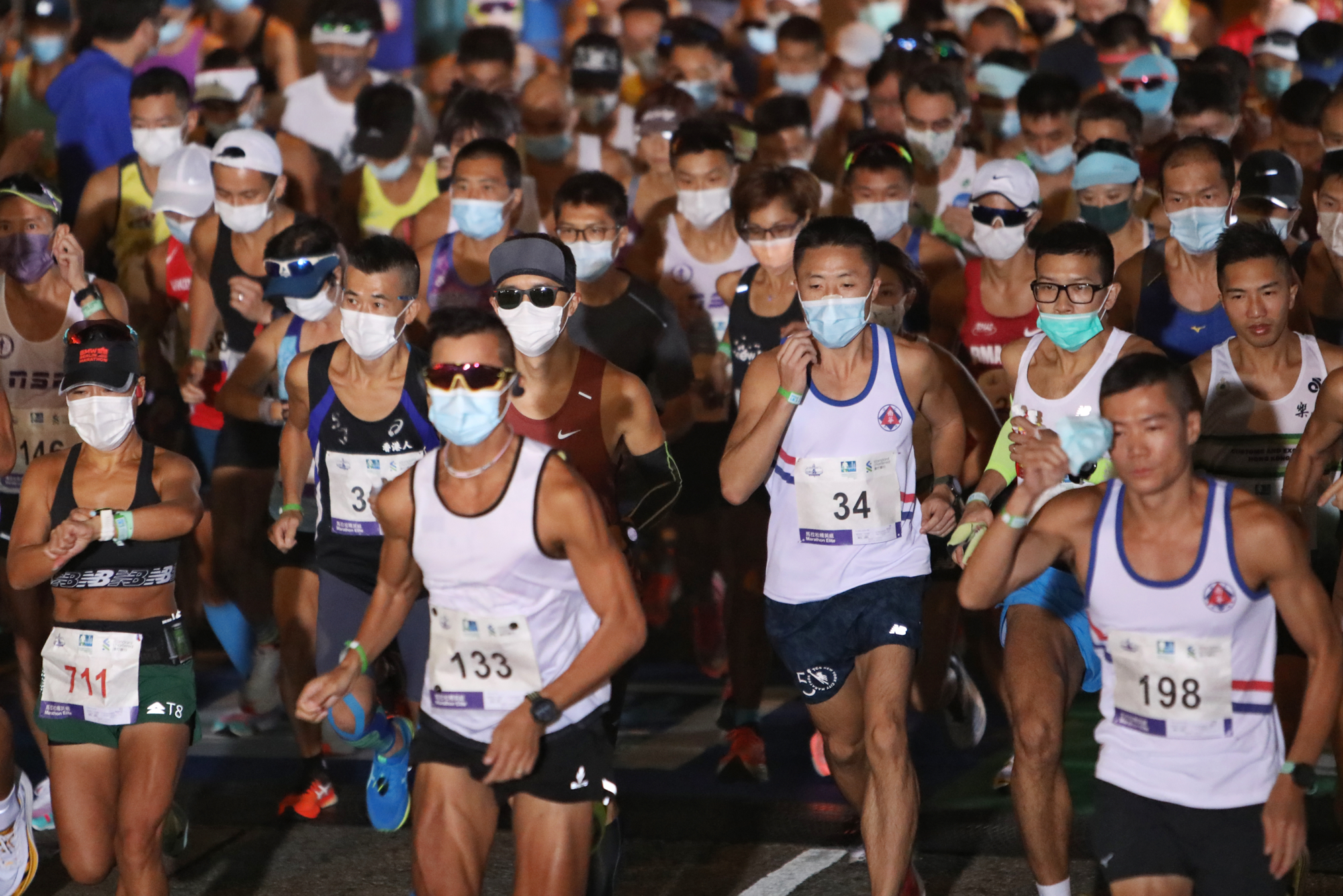香港／马拉松阔别两年重临开跑 至少20跑手不适送院　一人危殆