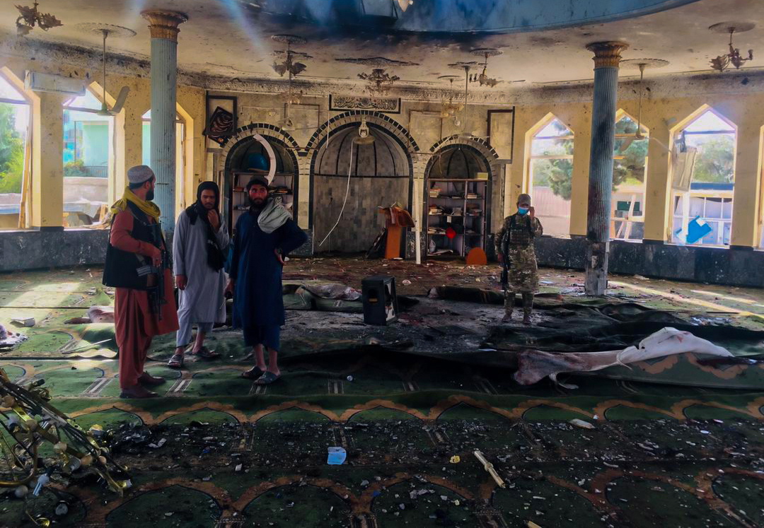 ISIS-K承认对阿富汗清真寺袭击负责