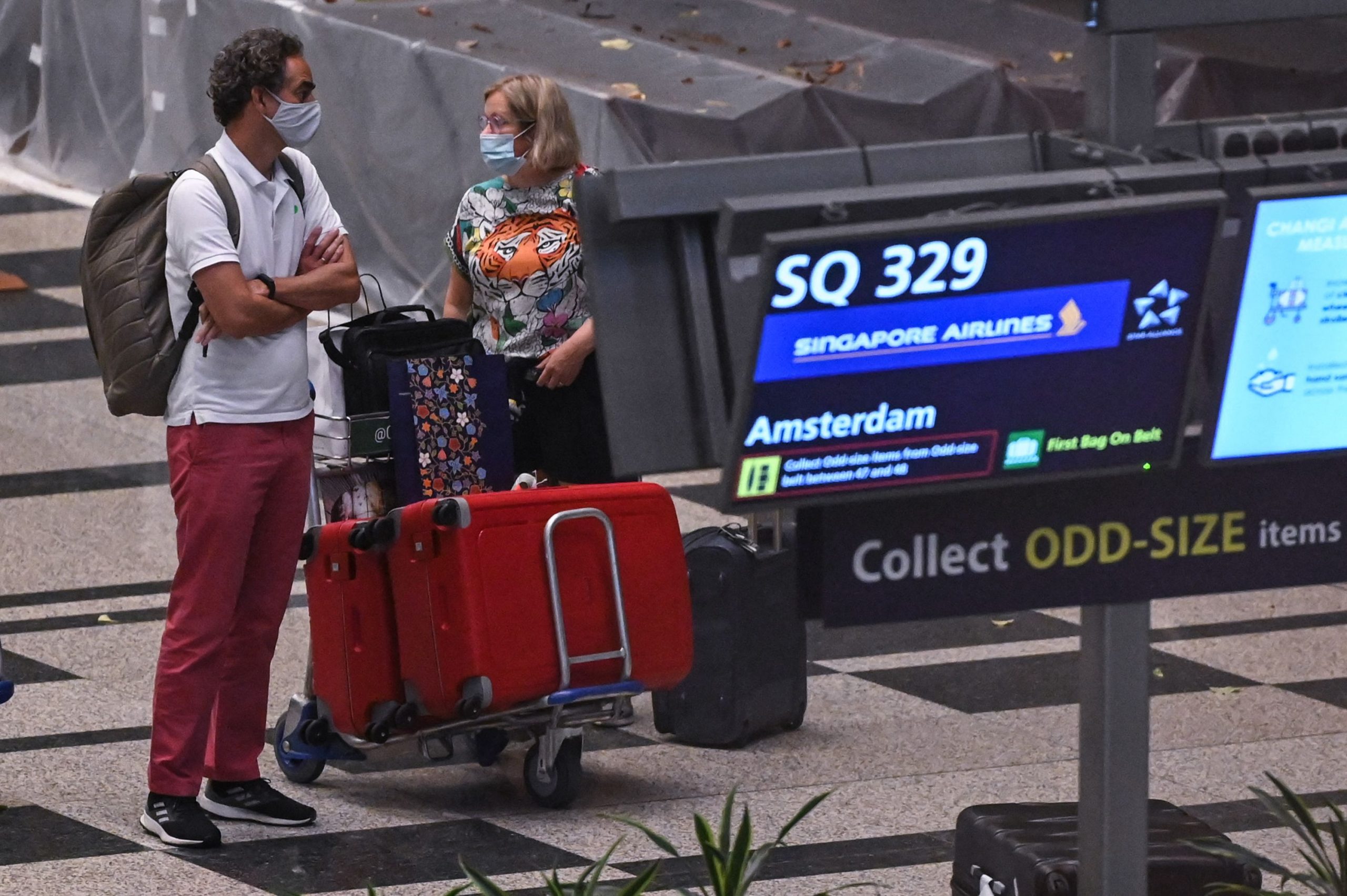 VTL计划扩大后 首趟航班从阿姆斯特丹抵新