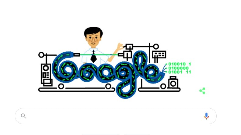 拚图)高锟88岁冥寿　Google推动画Doodle表扬对科技贡献