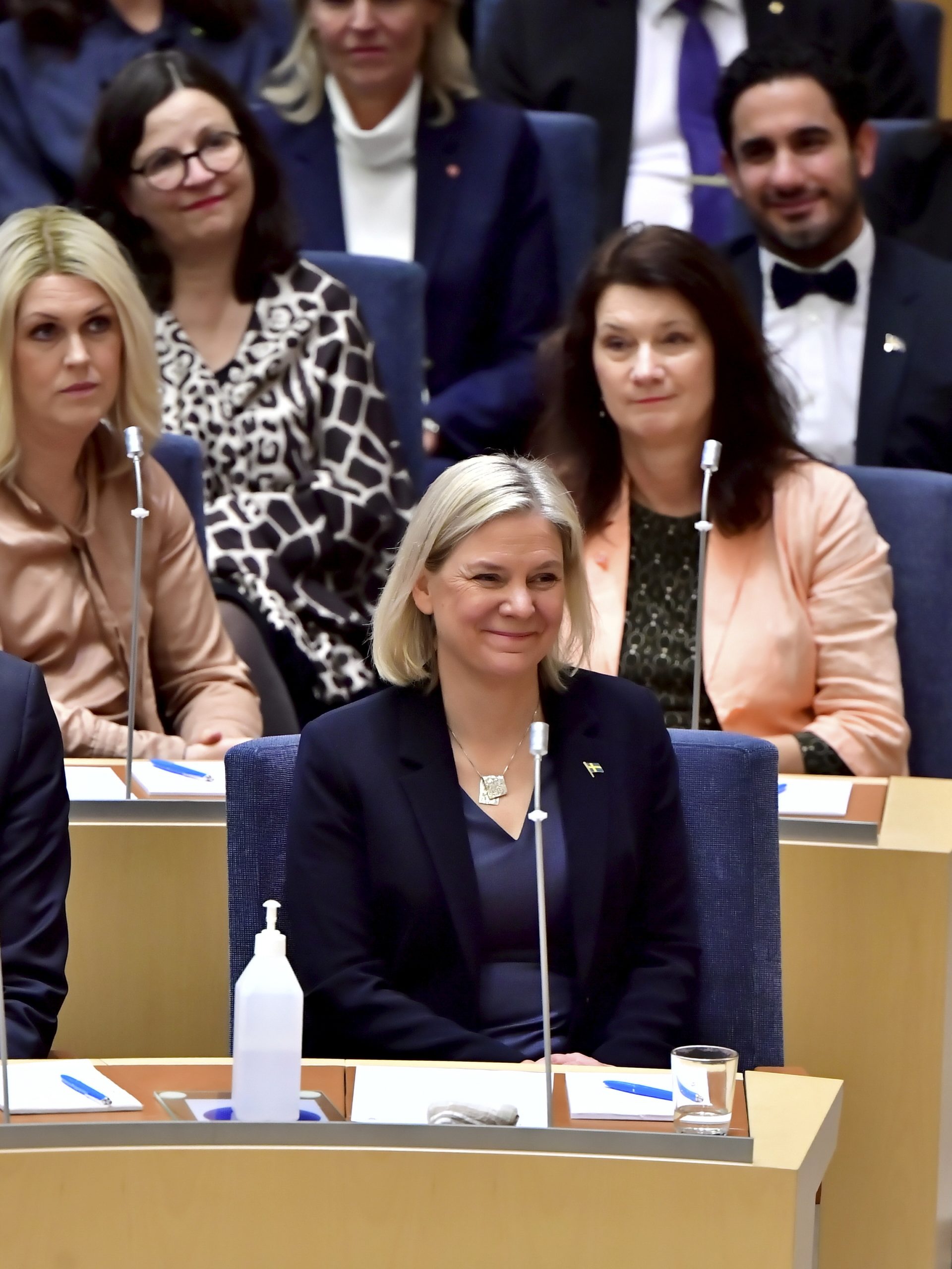 瑞典首位女首相当选7小时后辞职 5天后再当选 