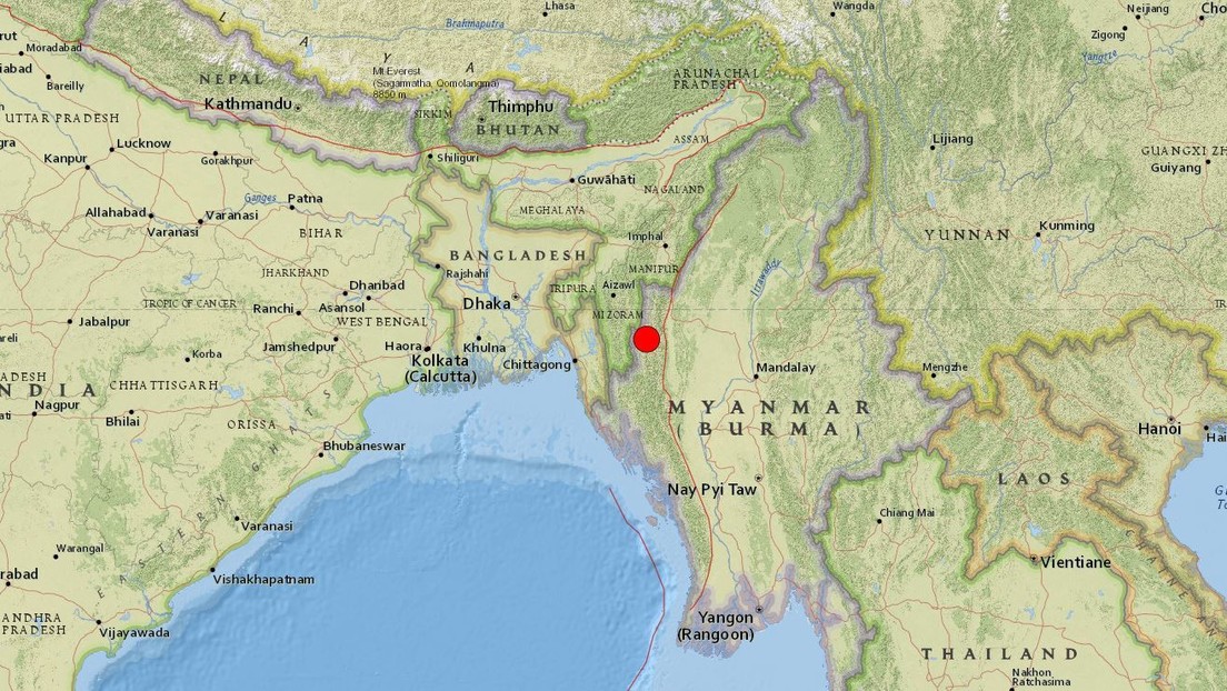 缅甸6级地震　印度两地狂摇30秒