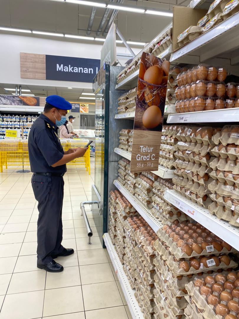 霹：今天下／显著／怡保鸡蛋涨价 贸消局3个月内发出83通知信12警告信