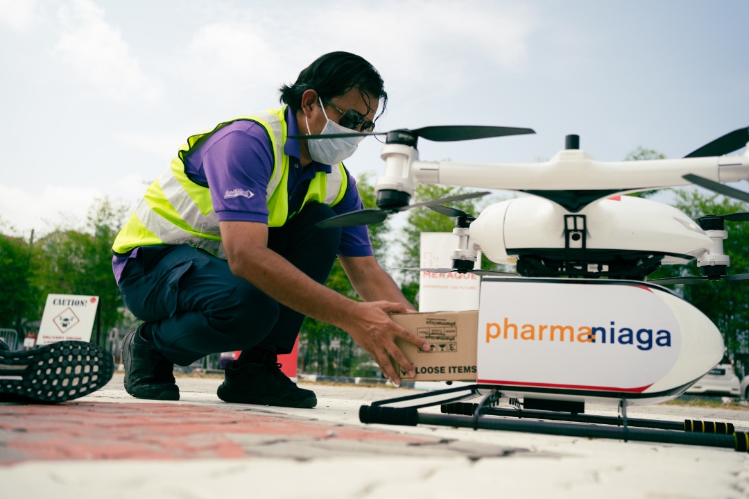 （全国）发马公司将通过无人机运送医疗产品