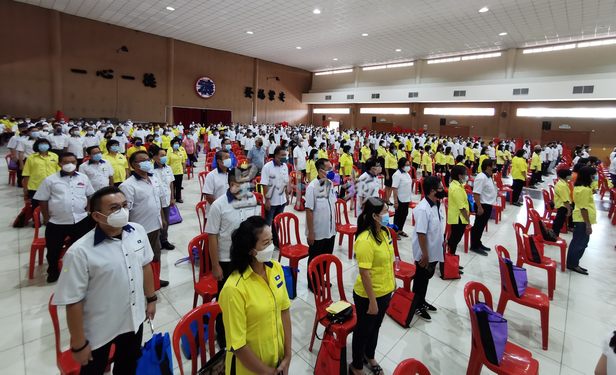 （已签发）柔：柔马华疫情以来首次实体大会，获431名党员出席