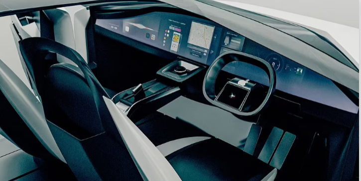 Apple Car非官方概念图曝光 外型阳刚流线有轻触式仪表板2