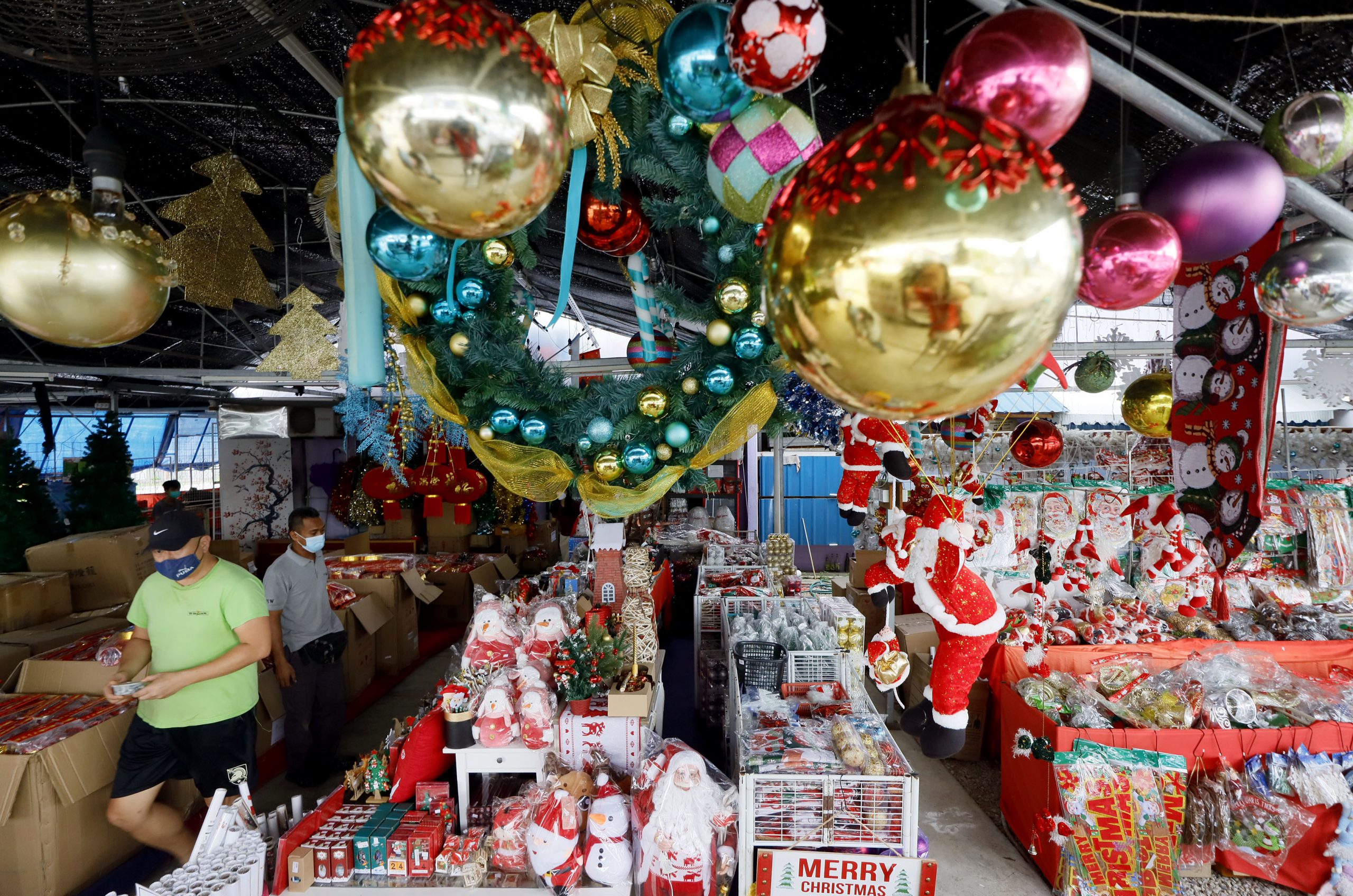 东：圣诞装饰品市场淡静