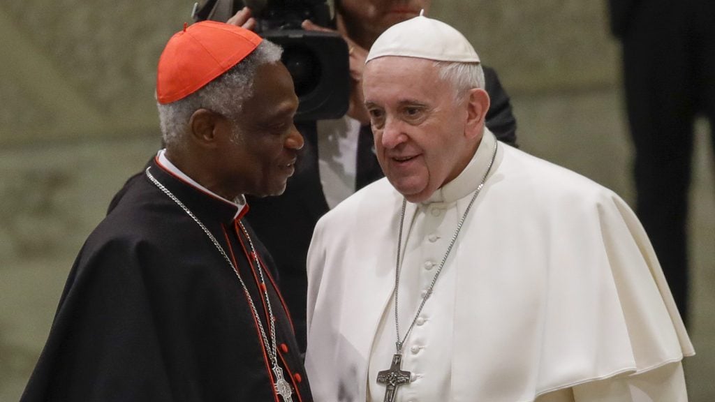 教廷罕见人事变动 非裔枢机主教辞职