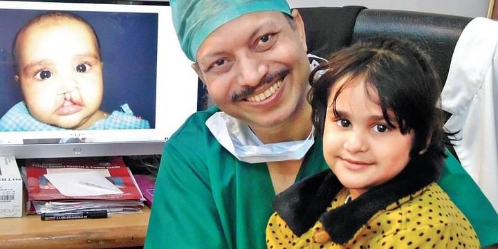 暖势力  印度整形外科医生免费进行了37000次修复手术，让微笑重新回到兔唇儿童脸上
