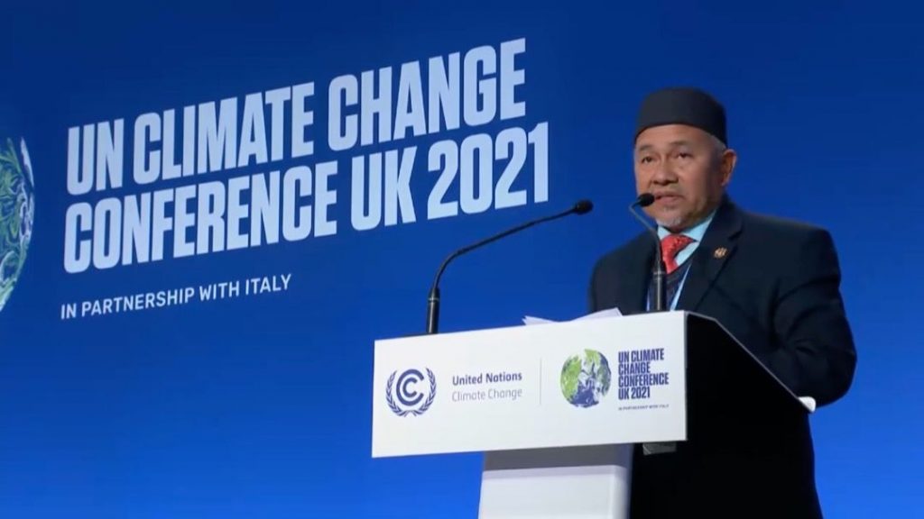 环境部长COP26说马来文  主办方证实不提供翻译员