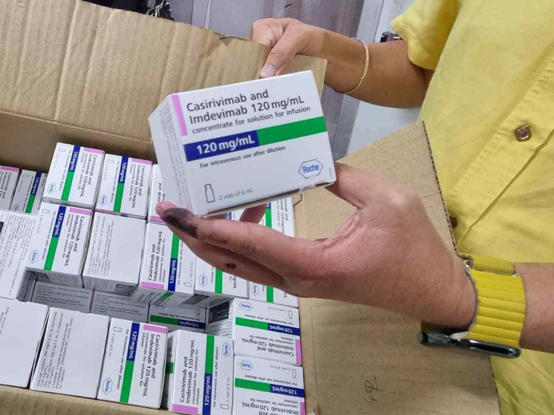 砂政府已购买用于治疗冠病的抗体混合药物“Ronapreve”