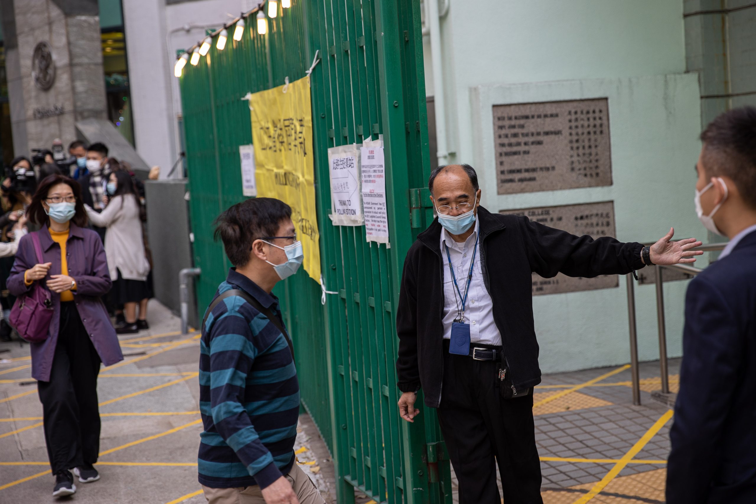 香港立法会选举 首一小时投票率3.18%