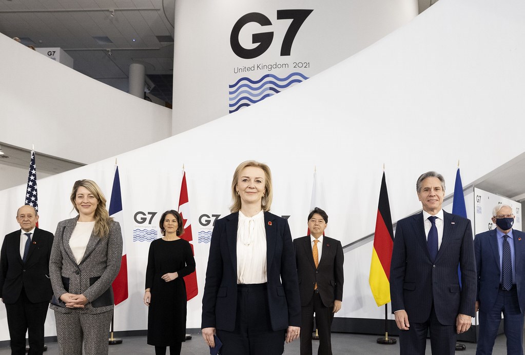 G7外长会议主席国声明  再度关切台海局势