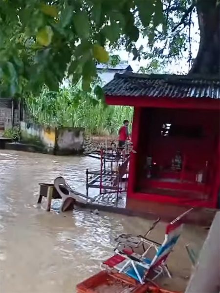  供FB／瓜拉庇朥水灾黑区又洪水来袭，逾30户受灾