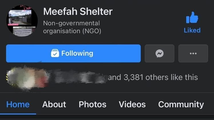 Meefah Shelter脸书专页被消失 管理人：已报警 “将开设新专页”
