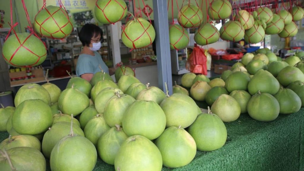 雨季影响打扪柚子产量少 新年供不应求价格涨