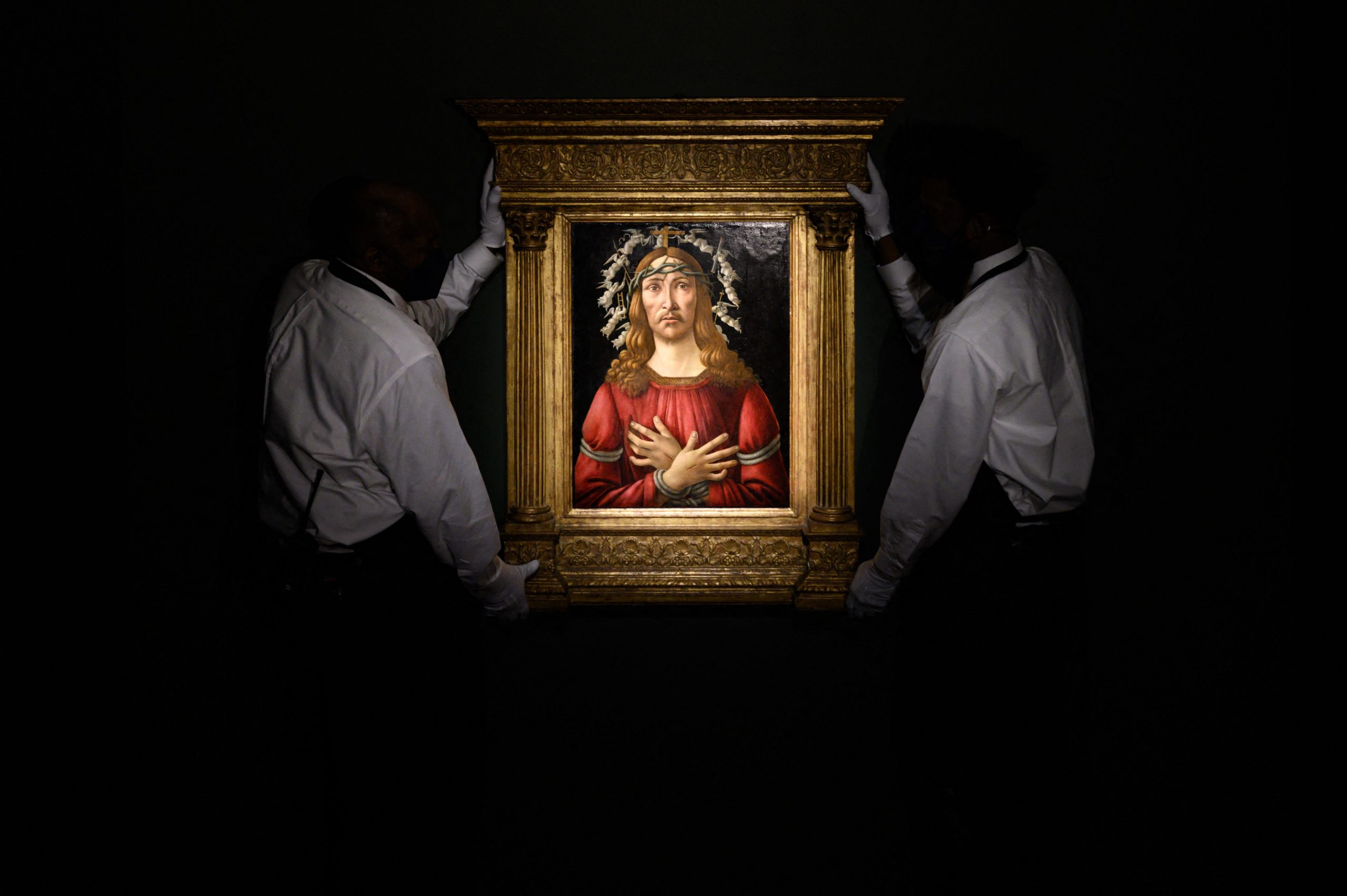 拚图）文艺复兴耶稣画拍卖　1.9亿令吉成交