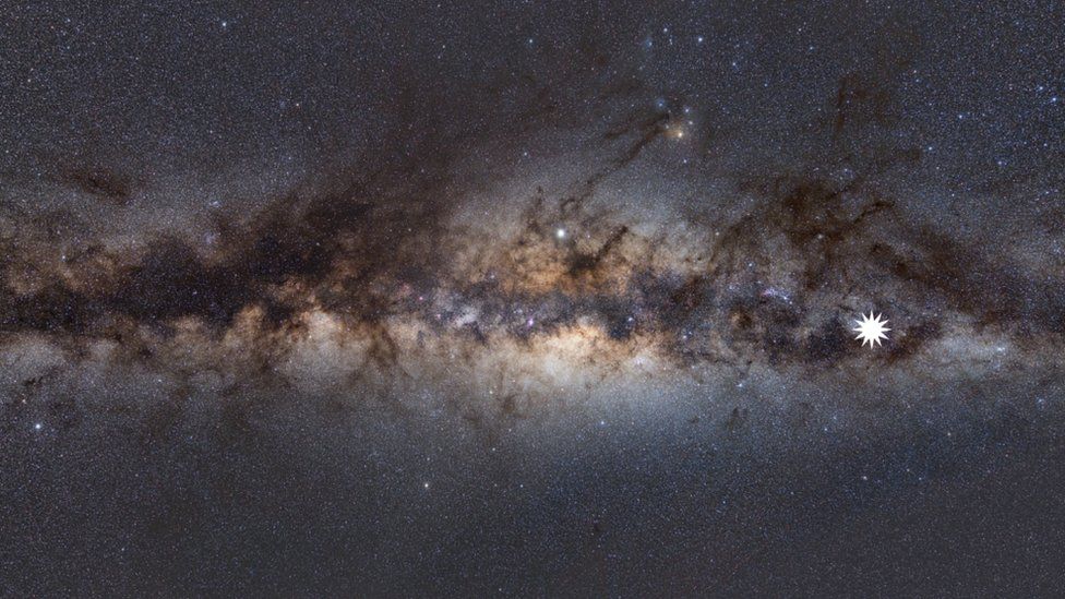 拼盘 澳洲科学家发现银河系“幽灵般”不明旋转物体