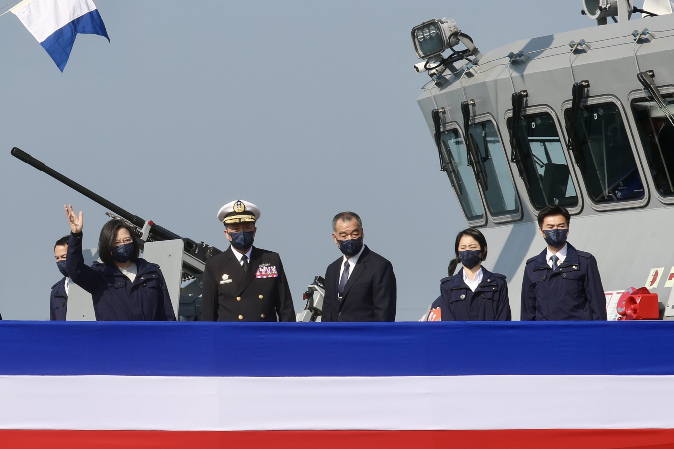 看世界两图／台湾海军布雷艇中队正式成军