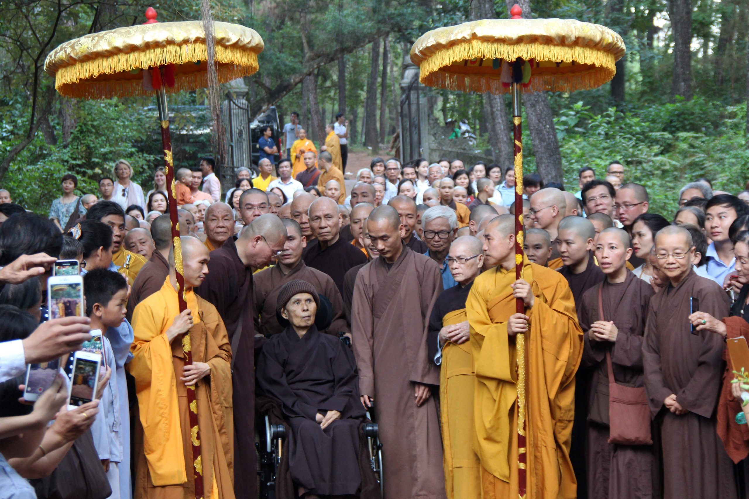 越南／被誉为“最具影响力高僧”　一行禅师圆寂享寿95岁