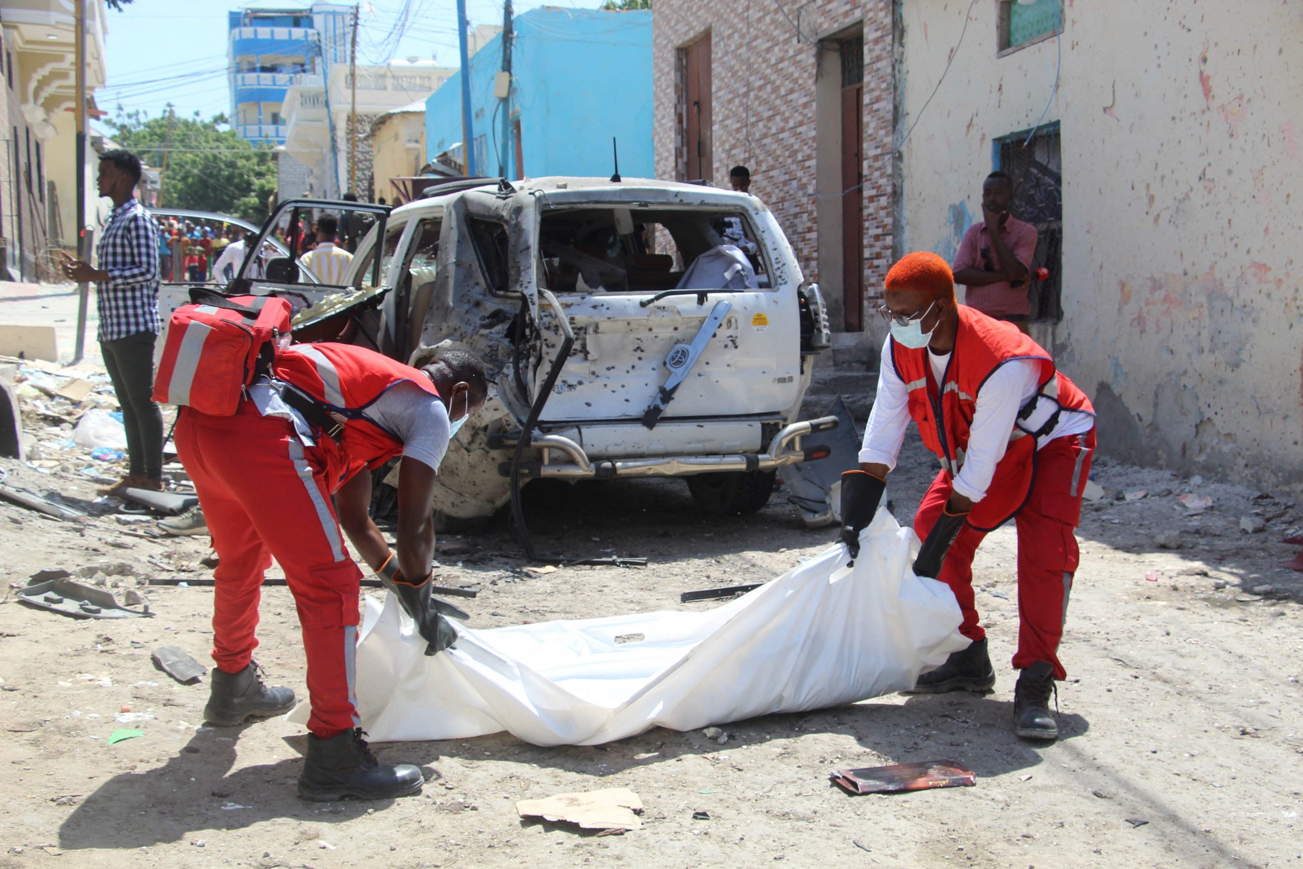 遭人肉炸弹袭击 索马里政府发言人受伤