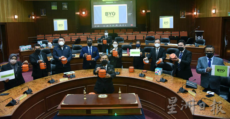 疫情期间一次性塑料大增 槟岛市政厅发起BYO运动