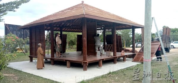 供FB／印尼定制马口组装，马口佛光山多了2栋独特小木屋