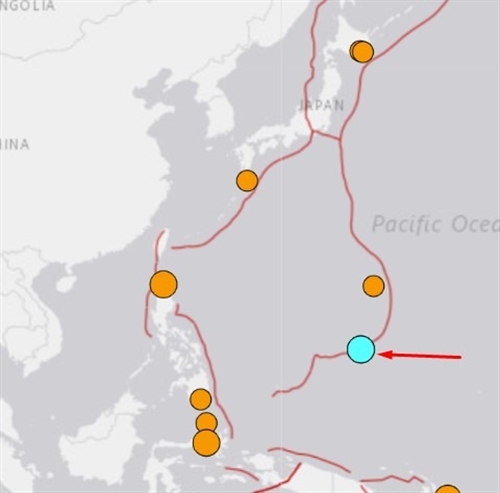 关岛5.7级地震　当局未发出海啸警报