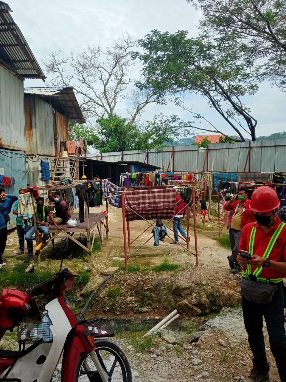 印尼籍工友坠楼身亡·警方暂列猝死案