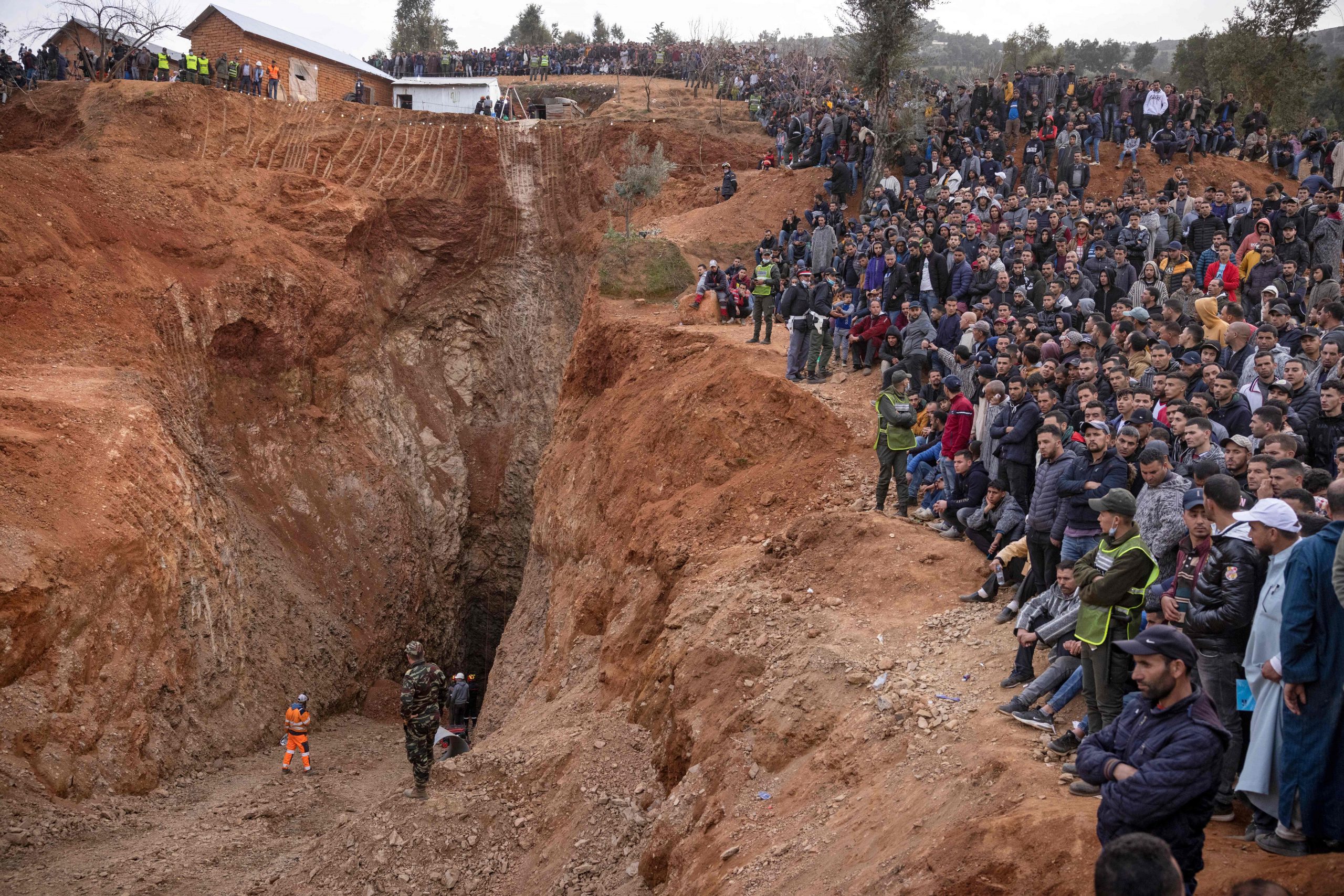 摩洛哥5岁男童被困深井5天 绝地救援悲剧收场