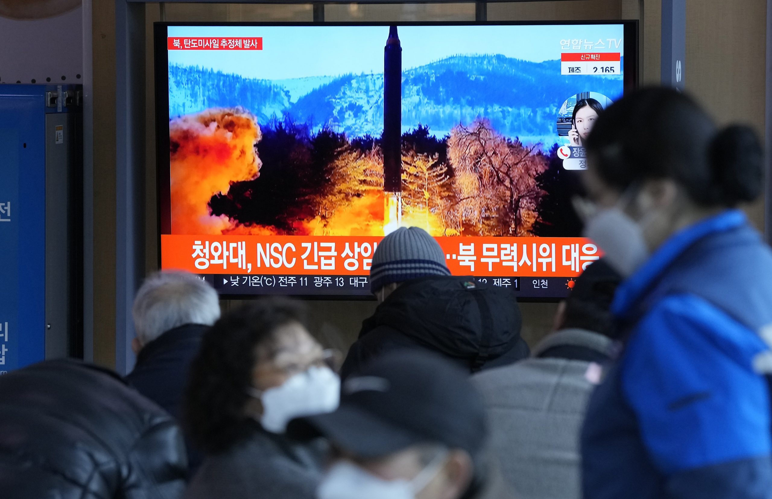 朝鲜今年第八次发射不明物体 日称疑似弹道导弹