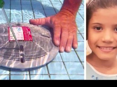 罕见意外 巴西女童头发遭泳池排水孔吸入溺毙 父抢救崩溃