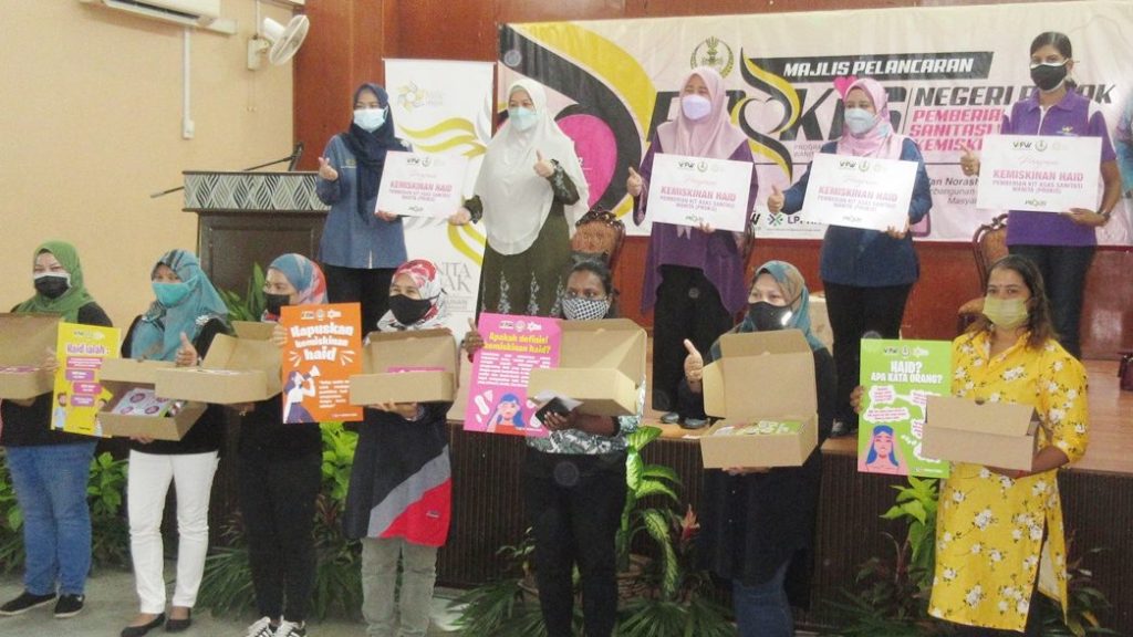 霹12县区推展活动 赠2000妇女卫生盒