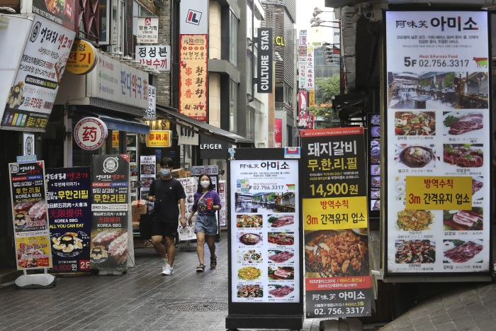 冠病扩散 韩国2月消费信心减至103.1