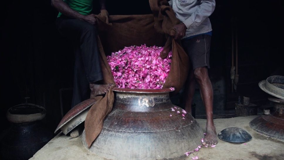 炼造“雨淋干土”香气 印度古法调香技艺传千年