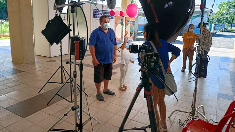 峇都交湾Dedaun儿童接种中心冷清 拍短片鼓励友族打疫苗