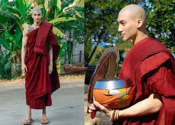 ​“地表最帅和尚”被判3年劳改！ 缅甸知名男模获赦免出狱